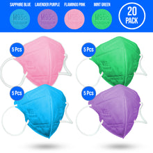Load image into Gallery viewer, Made in USA, Kids 5-Layer M95c Travel Face Mask with Ultra High Filtration