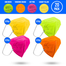 Load image into Gallery viewer, Made in USA, Kids 5-Layer M95c Travel Face Mask with Ultra High Filtration