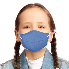 Load image into Gallery viewer, Lutema M94k kinder size face mask on 6 year old child