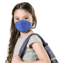 Load image into Gallery viewer, Lutema M95Fc Denim Kids Fish Mask with KF94 Protection