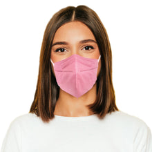 Cargar imagen en el visor de la galería, Woman wearing flamingo pink M95c mask