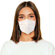 Cargar imagen en el visor de la galería, Woman wearing white M95c Mask