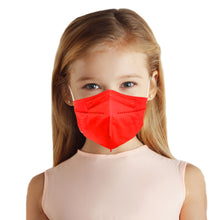 Cargar imagen en el visor de la galería, Girl wearing tangerine orange M95c Mask