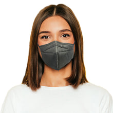 Cargar imagen en el visor de la galería, Woman wearing graphite gray M95c Mask