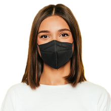 Load image into Gallery viewer, Woman wearing obsidian black M95c Mask
