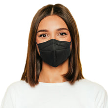 Cargar imagen en el visor de la galería, Woman wearing obsidian black M95c Mask