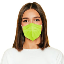 Cargar imagen en el visor de la galería, M95c Kiwi Green Face Mask with KN95 Protection