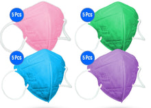 Load image into Gallery viewer, Made in USA, Kids 5-Layer M95c Travel Face Mask with Ultra High Filtration