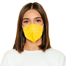 Cargar imagen en el visor de la galería, M95c Yellow Face Mask with KN95 Protection