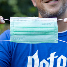 Load image into Gallery viewer, Man showing mint green mask