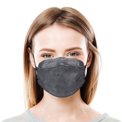 Lutema M95Fi Gray Fish Mask with KF94 Protection