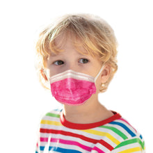 Load image into Gallery viewer, Boy wearing hot pink mask
