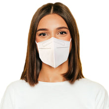 Load image into Gallery viewer, Woman wearing white M95c Mask
