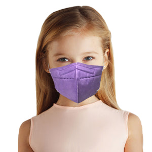Girl wearing purple M95c Mask
