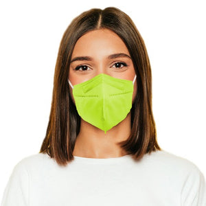 M95c Kiwi Green Face Mask with KN95 Protection