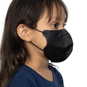 Masque facial jetable à 5 couches pour adultes avec une protection contre les particules de 98 % et plus - Fabriqué aux États-Unis (5 paquets)