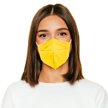 Charger l&#39;image dans la galerie, M95c Yellow Face Mask with KN95 Protection
